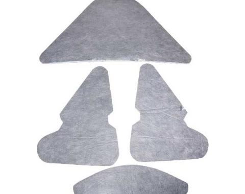 Hood Insulation Pad Set - 4 Pieces - Mercury Montclair