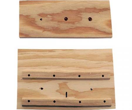 Model T Coil Box Wood Set, 2-Piece Replacement, 1926-1927