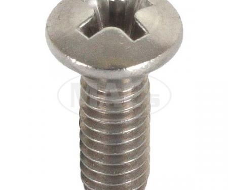 8-32 X 1/4'' Phillips Oval Head Machine Screw 18-8