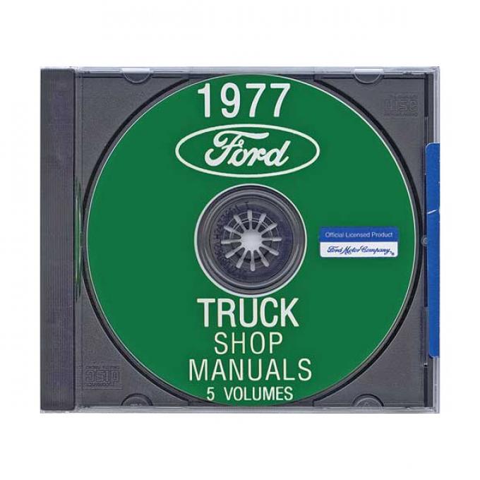 Ford Pickup Truck Shop Manual On CD