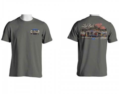 Laid Back Garage, T-Shirt, Ford Dream Garage T-Shirt