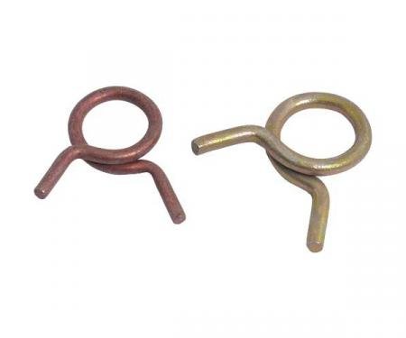 Corbin Clamp Set - 3/8 ID - Gold Cad & Red Dye Finish - 2 Pieces