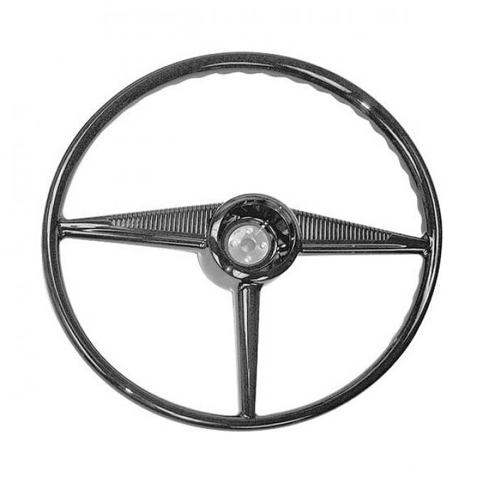 Ford Pickup Truck Steering Wheel - Black - F100 Thru F600