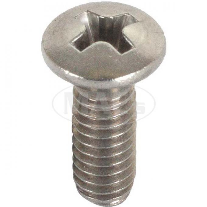 8-32 X 1/4'' Phillips Oval Head Machine Screw 18-8