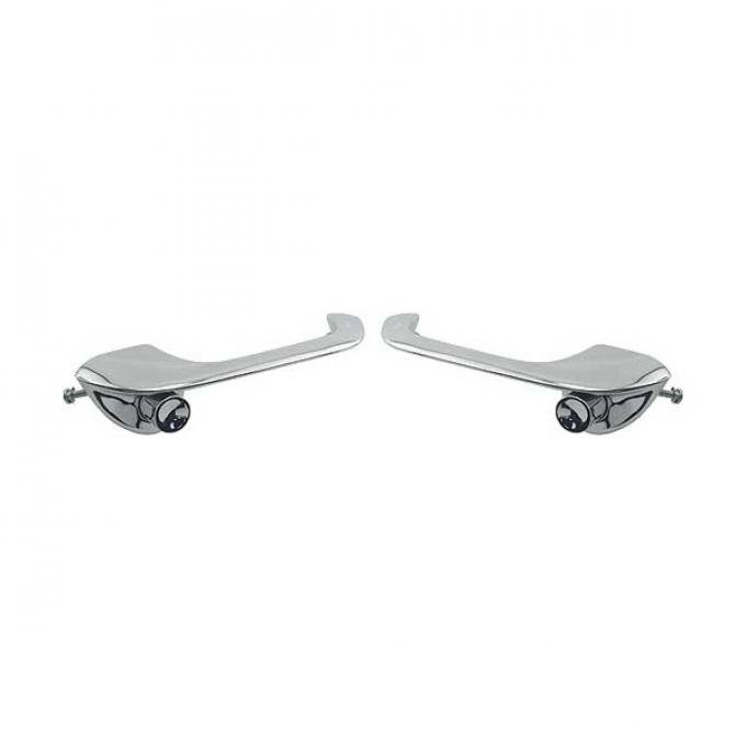 Ford Pickup Truck Outside Door Handles - Chrome