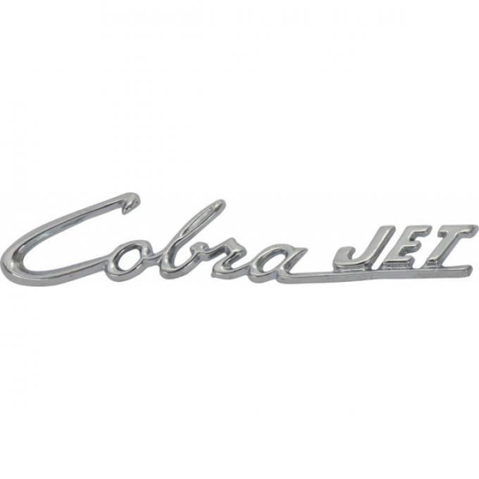 'Cobra Jet' Hood Scoop Emblem