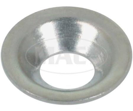 #6 FLUSH WASHER NICKEL ON BRAS