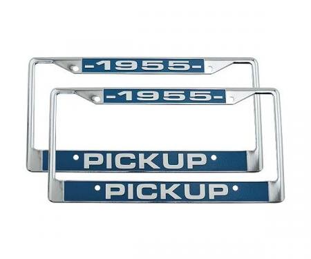 Ford Pickup Truck License Plate Frames - 1955 Pickup