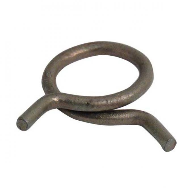 Corbin Type Hose Clamp - 13/16 Diameter - Dull Zinc Dichromate Finish