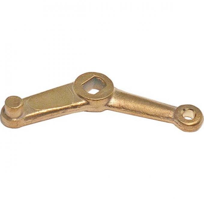 Model A Ford Zenith Carburetor Choke Shaft Lever - Cast Brass