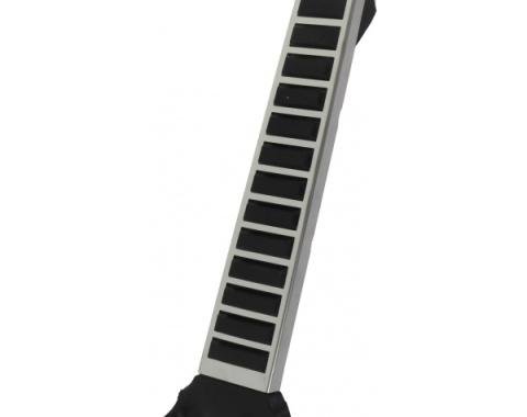 Ford Thunderbird Accelerator Pedal, Rubber, With Stainless Trim, 1963-64