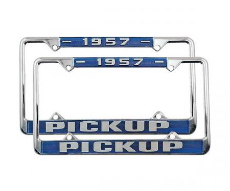 Ford Pickup Truck License Plate Frames - 1957 Pickup