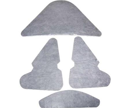 Hood Insulation Pad Set - 4 Pieces - Mercury Montclair