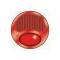 Model A Ford Tail Light Lens - Glass - Red