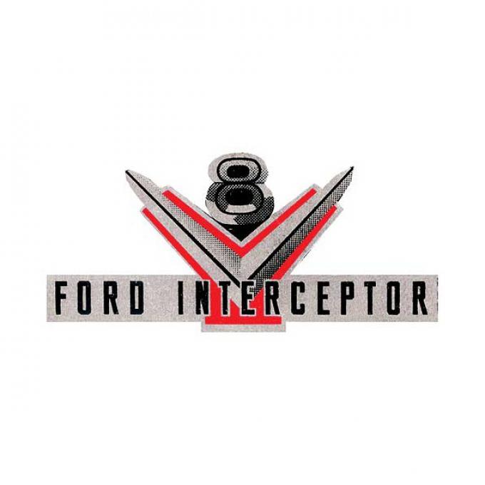 Valve Cover Decals - Ford Interceptor - Police - Ford