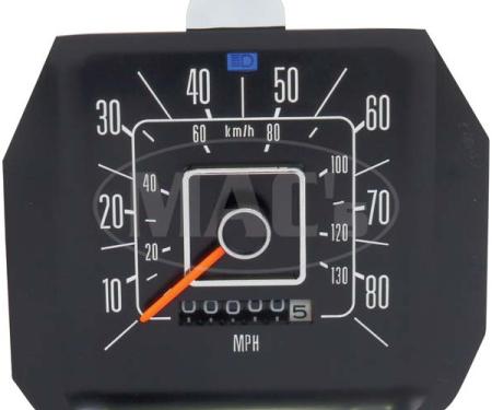 F-Series Truck/Bronco Speedometer Gauge, Orange Needle, 1977-1979