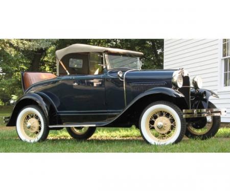 Model A Ford Window Glass Set - Standard Roadster (40B-Std)& Standard Phaeton (35B), Clear Glass