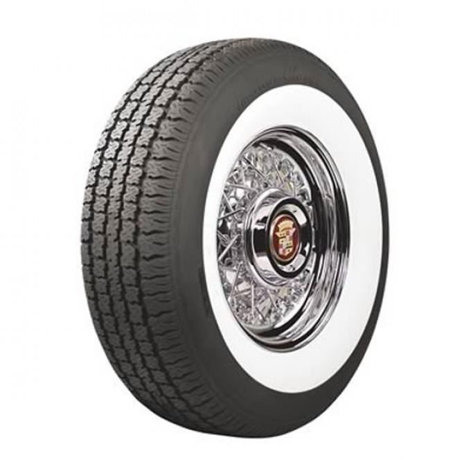 Tire - P205/75R15 - 2-1/2 Whitewall - Radial - American Classic