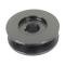 PowerGen Replacement Pulley, For 1/2 Belt, Powder-Coated Black Finish, 1955-57