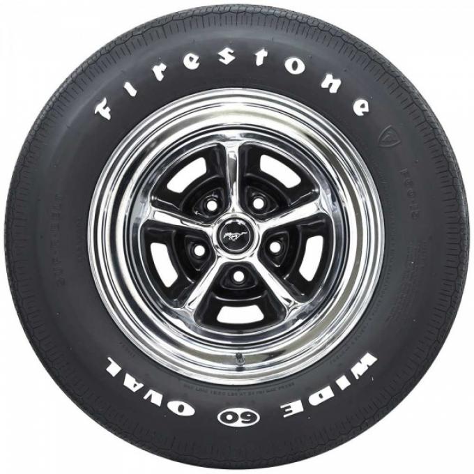 Tire - F60 x 15 - Raised White Letters - Firestone Wide Oval