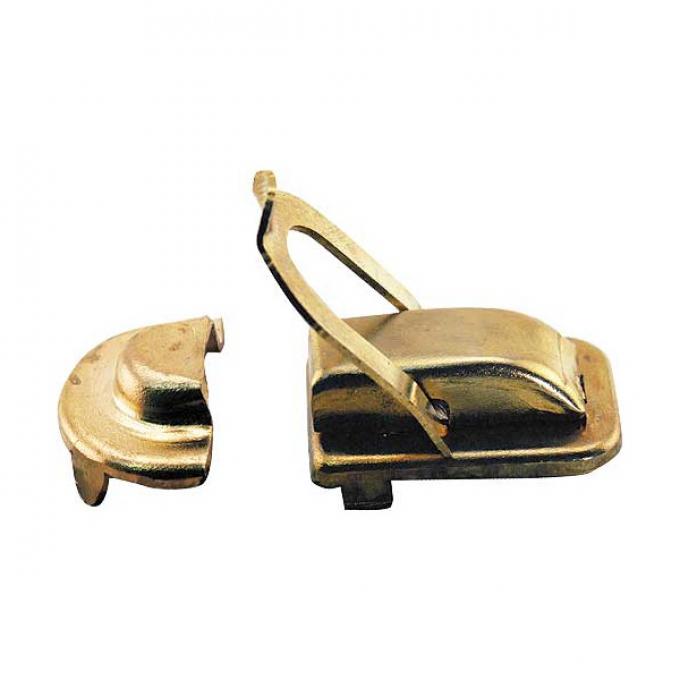 Model T Coil Box Latch Set, Brass, High Quality Reproductions, 1914-1920