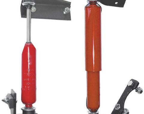 Model A Ford Shock Absorber Set - Modern Upgrade To TubularGas Shocks - Improves Ride & Handling