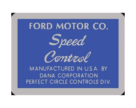 Speed Control Decal