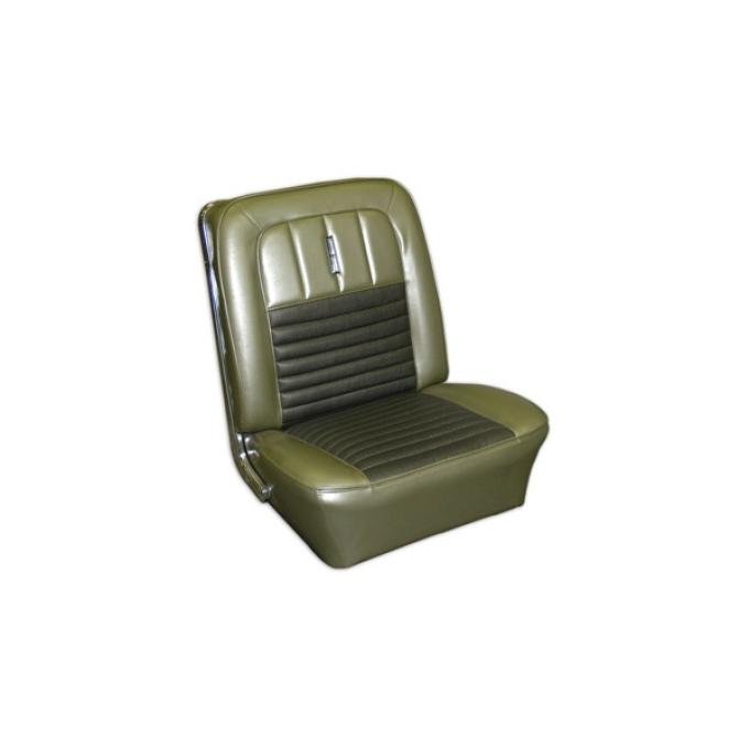 Fairlane XL, Ranchero, Front Bucket Seat Covers, 1967 | Aqua