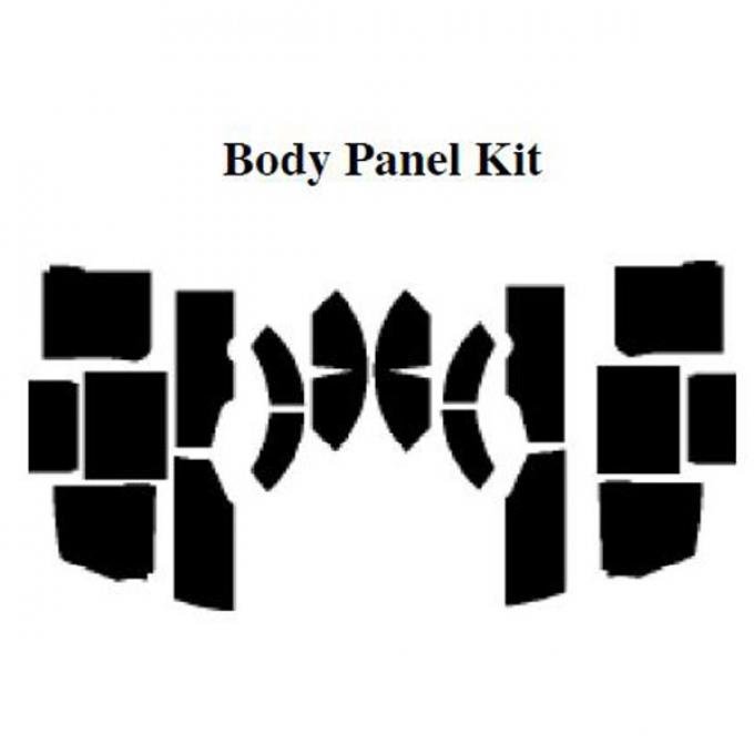 AcoustiSHIELD - Body Panel Insulation Kit - Panel Delivery Truck