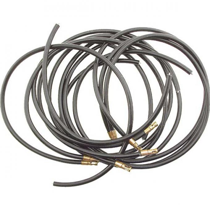 Spark Plug Wire Set - Black - V8 - Ford Commercial Truck