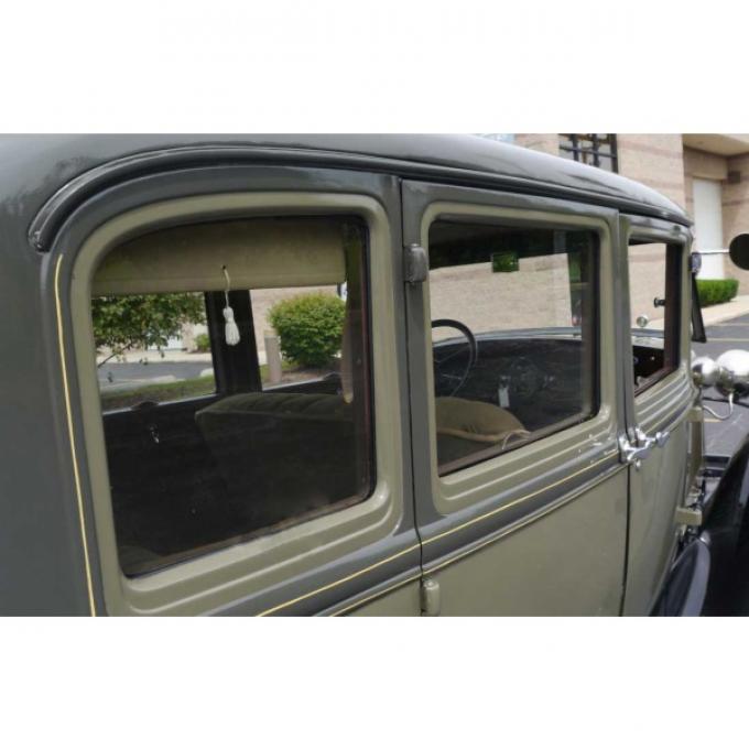 1930-1931 Ford Tudor Sedan Quarter Glass | Green Tint