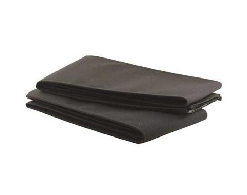 Convertible Top Pads - Black - 65 Long