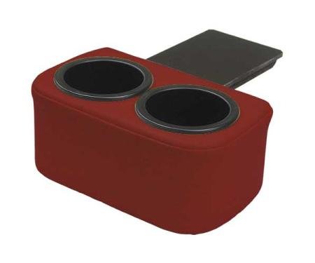 Ford Mustang Plug & Chug Drink Holder - Dark Red