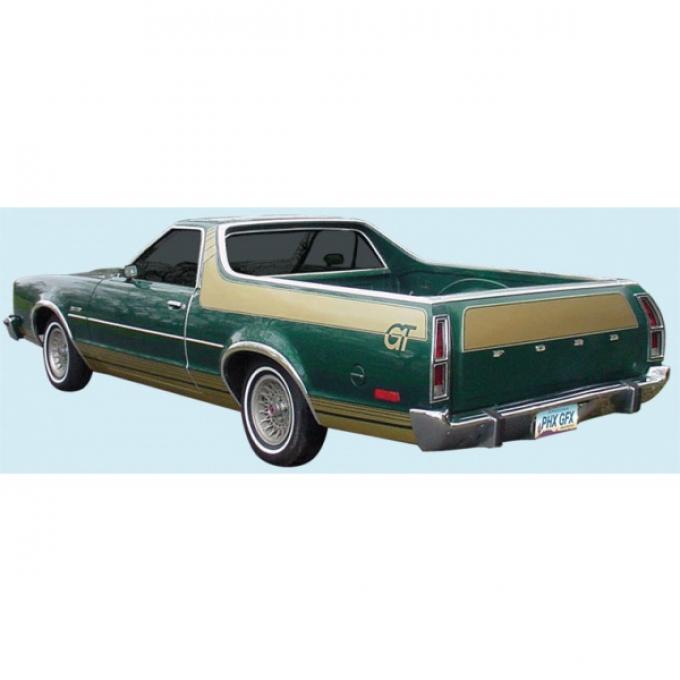 Body Stripe Kit, GT, Ranchero, 1977-1979