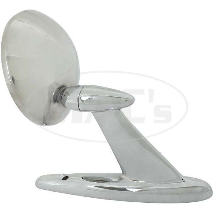 Ford Thunderbird Outside Rear-View Mirror, 1 Hole Base Type, Fits Left Or Right, 1955