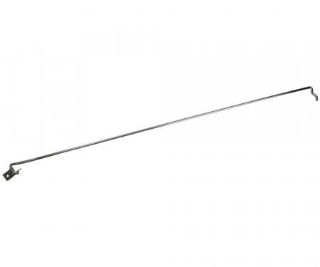 Drake Muscle 1979-1987 Ford Mustang 79-87 Hood Prop Rod (Stainless) E7ZZ-16826-S