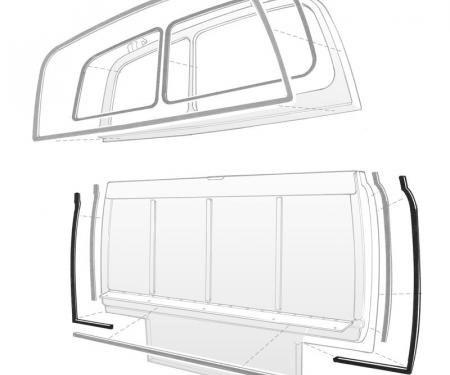 Dennis Carpenter Tailgate Side And Bottom Seal - 1950-51 Ford Car 0A-7941632