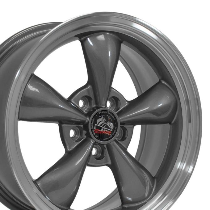 OE Replica Wheels FR01 - 17" Replica Wheel FR01 Fits Ford Mustang Bullitt Rim 17x8 Gunmetal Wheel FR01-17080-5450-29AM