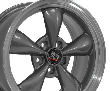 OE Replica Wheels FR01 - 17" Replica Wheel FR01 Fits Ford Mustang Bullitt Rim 17x9 Gunmetal Wheel FR01-17090-5450-24AM