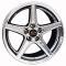 OE Replica Wheels FR06B - 18" Replica Wheel FR06B Fits Ford Mustang Saleen Rim 18x10 Chrome Wheel FR06B-18100-5450-22C