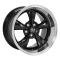 OE Replica Wheels FR01 - 17" Replica Wheel FR01 Fits Ford Mustang Bullitt Rim 17x10.5 Black Wheel FR01-17105-5450-27BM