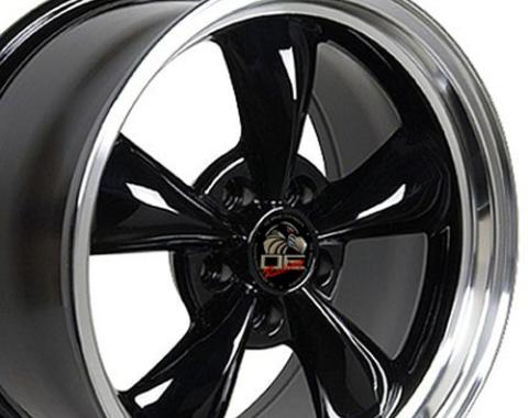 OE Replica Wheels FR01 - 17" Replica Wheel FR01 Fits Ford Mustang Bullitt Rim 17x9 Black Wheel FR01-17090-5450-24BM