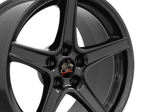 OE Replica Wheels FR06B - 18" Replica Wheel FR06B Fits Ford Mustang Saleen Rim 18x10 Black Wheel FR06B-18100-5450-22B