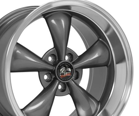 OE Replica Wheels FR01 - 18" Replica Wheel FR01 Fits Ford Mustang Bullitt Rim 18x10 Gunmetal Wheel FR01-18100-5450-22AM