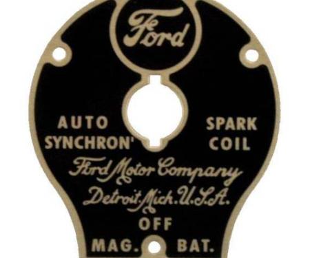 Ford Plate Cover T-4730