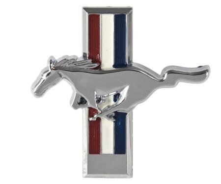 Daniel Carpenter 1991-1993 Ford Mustang Dash Emblem Badge Chrome Pony & Tri-Bar Running Horse F1ZZ-6104460