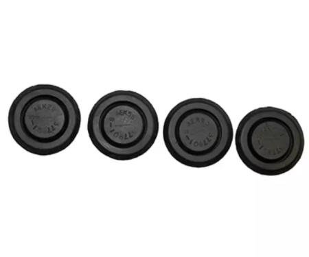 Redline Restomotive® 1963-1966 Ford Thunderbird 4 Piece Rubber Front Seat Plug Set for Front Seat Mounting Holes