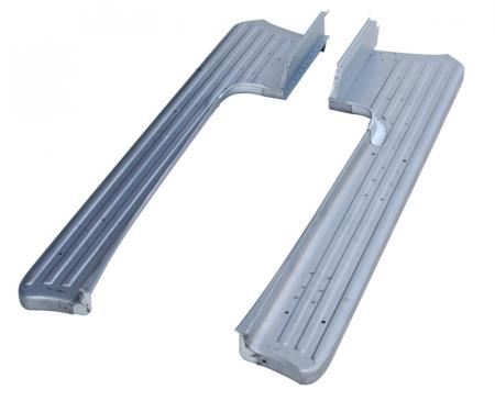 Dennis Carpenter Running Boards Steel - 1953-56 Ford Truck BAAA-16450-PR