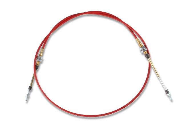 B&M Performance Shifter Cable, 6-Foot Length Double Threaded Ends, Red 80506