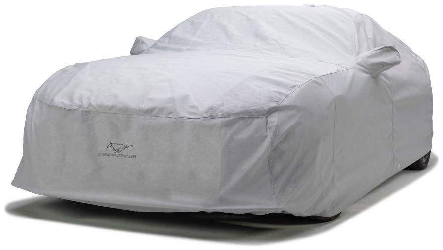 Covercraft 2016-2020 Ford Mustang Custom 5-Layer Softback All Climate Car  Cover with Official Ford Lice C17902FD11AC Blue Oval Classics